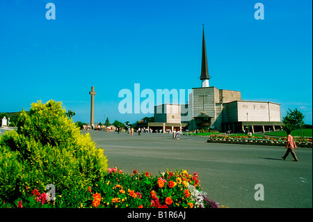 La Basilique de Notre Dame de l'Irlande, Knock, comté de Mayo, Irlande Banque D'Images