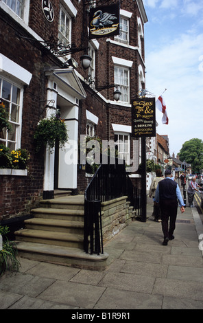 L'hôtel Swan Tarporley dans Cheshire Banque D'Images