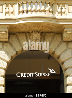 Credit Suisse, Zurich, Switzerland, Europe Banque D'Images