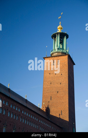 Stadshuset, Mairie, Kungsholmen, Suède, Scandinavie, Europe Banque D'Images