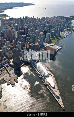 Hôtel Pan Pacific, Vancouver, British Columbia, Canada, Amérique du Nord Banque D'Images