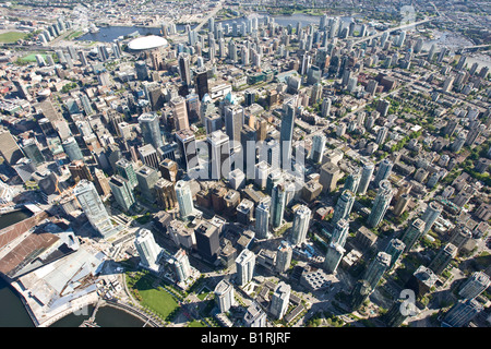 Sky scrapers à Coral Harbour, Vancouver, British Columbia, Canada, Amérique du Nord Banque D'Images