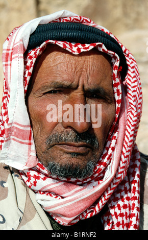 Bédouin, Wadi Rum, Jordanie, Asie Banque D'Images