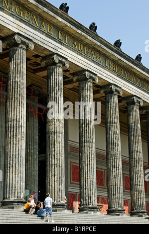 Ancien Musée de Lustgarten, l'île aux musées à Berlin-Mitte, Berlin, Germany, Europe Banque D'Images