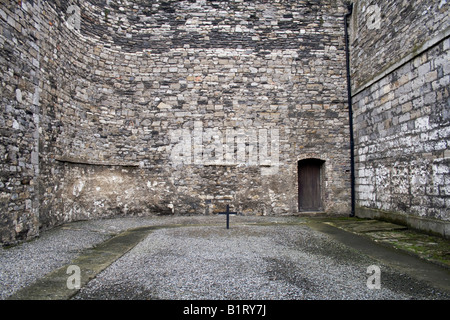 Place d'exécution de la prison de Kilmainham Banque D'Images