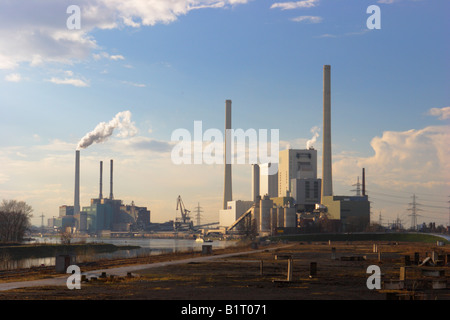 Grand Power Station, Mannheim, Bade-Wurtemberg, Allemagne, Europe Banque D'Images