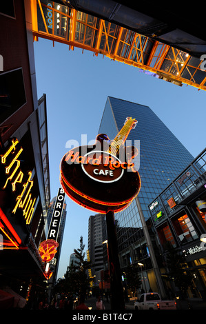 Quatrième Street Live restaurant et du quartier des divertissements de Downtown Louisville KENTUCKY KY Banque D'Images