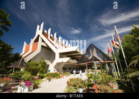 Malaisie Bornéo Sabah Kota Kinabalu Sabah State Museum building Banque D'Images