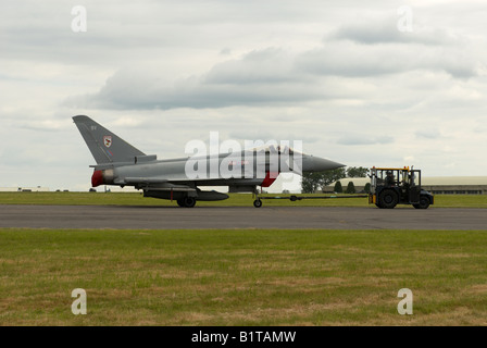 L'Eurofighter Typhoon de la RAF Kemble Air Show 2008 Banque D'Images