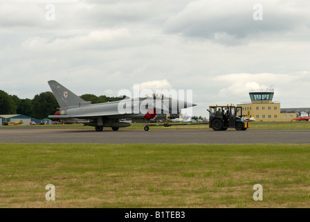 L'Eurofighter Typhoon de la RAF Kemble Air Show 2008 Banque D'Images