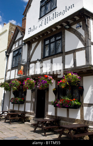 Duc de Wellington pub à Southampton Hampshire Angleterre Banque D'Images