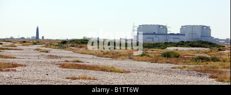 Un dormeur, Nuclear Power Station. Banque D'Images