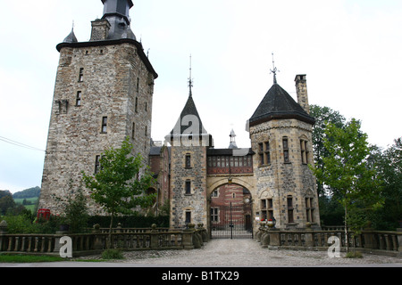 Belgique Liège 13e siècle, propriété privée Château de Beusdael Banque D'Images