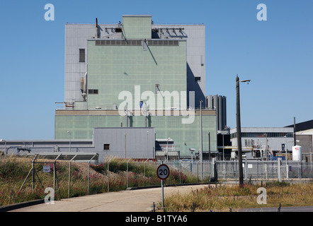 Un dormeur, Nuclear Power Station. Banque D'Images