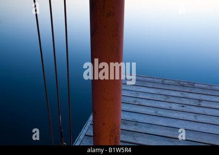 Ascenseur à bateaux Détail, Owen Soun, Georgian Bay, Ontario, Canada Banque D'Images