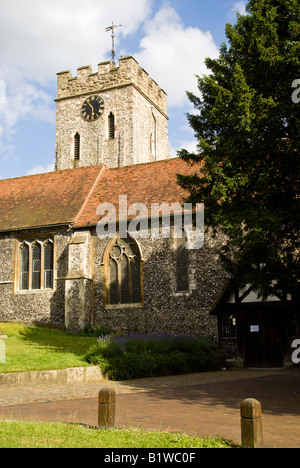 L'église St Mary à Guildford, Angleterre. Juin 2008. Banque D'Images