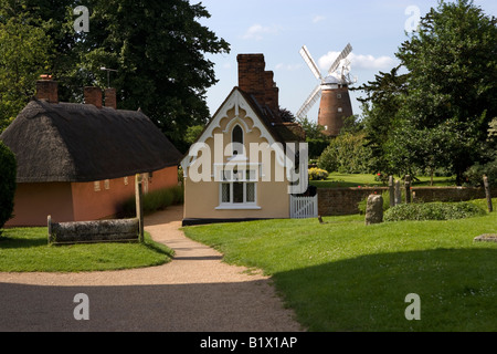 John Webbs Moulin Thaxted Essex Banque D'Images