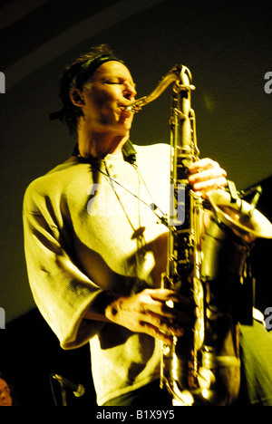 William D. 'Bill' evans (né 9 février 1958 à Clarendon Hills, Illinois) est un saxophoniste américain de jazz, photo Kazimierz Jurewicz Banque D'Images