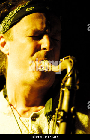 William D. 'Bill' evans (né 9 février 1958 à Clarendon Hills, Illinois) est un saxophoniste américain de jazz, photo Kazimierz Jurewicz Banque D'Images