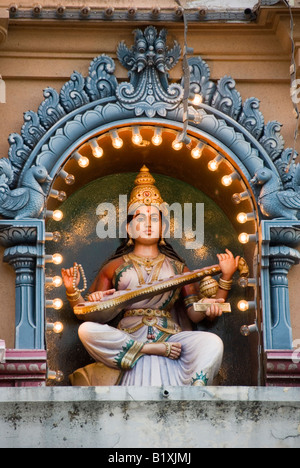 STATUE DE SEIGNEUR SHIVA À L'ASSEMBLÉE ANNUELLE FESTIVAL HINDOU DE THAIPUSAM BATU CAVES KUALA LUMPUR, EN MALAISIE Banque D'Images