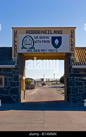 L'île de Robben Island, Cape Town, Afrique du Sud Banque D'Images