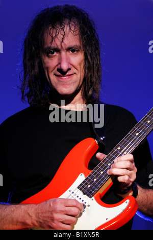 Le guitariste Scott Henderson,portrait,Tribal Tech Banque D'Images