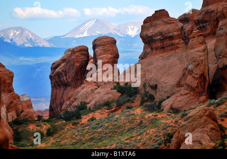 Arches National Park, Utah Banque D'Images