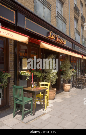 La Tasca Restaurant Italien Essex Road Islington N1 London UK Banque D'Images