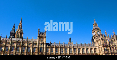 Chambres du Parlement London England UK Banque D'Images