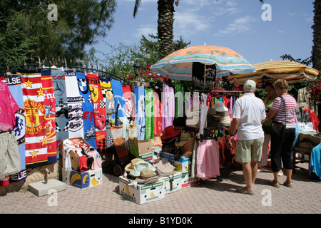 Marché local à Lapta Banque D'Images