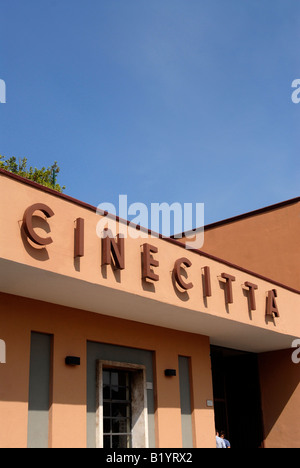 Les films studios Cinecittà, Rome, Italie Banque D'Images