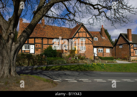 Gîtes du Village de Stoneleigh Warwickshire Angleterre Banque D'Images