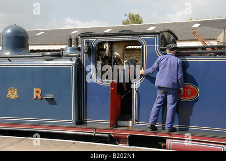 Caledonian Railway n° 419 machine à vapeur Banque D'Images
