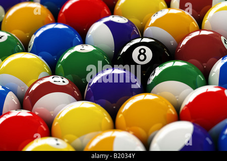 Eight Ball Banque D'Images