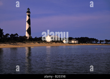 Cape Lookout Lighthouse Carteret County North Carolina Banque D'Images