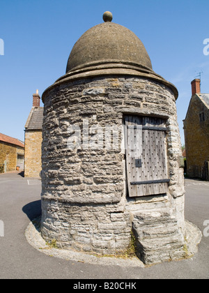 La maison ronde dans la ville de Castle Cary, Somerset UK Banque D'Images