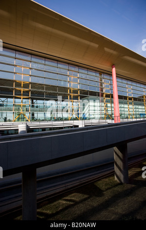 Nouveau bâtiment de l'aérogare 3 à l'Aéroport International de Pékin Chine Banque D'Images