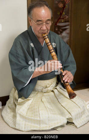 Shakuhachi Banque D'Images