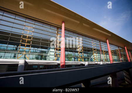 Nouveau bâtiment de l'aérogare 3 à l'Aéroport International de Pékin Chine Banque D'Images