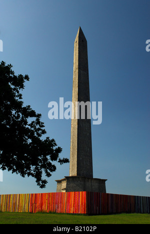 Monument à Wellington Somerset érigé pour célébrer la victoire du duc de Wellington à la bataille de Waterloo Banque D'Images