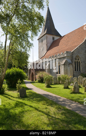 Bosham Church, West Sussex England Bosham Banque D'Images