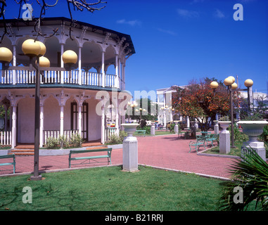 République Dominicaine - Puerto Plata au kiosque du parc de l'indépendance Banque D'Images