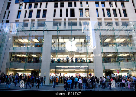 Premier jour de l'apple store sur iphone 3G est en vente,Sydney Banque D'Images