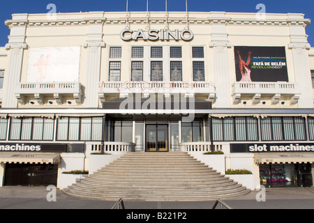 Casino Póvoa de Varzim, Portugal. L'un des trois casinos du Estoril-Sol III, le plus important groupe casino en Europe. Banque D'Images