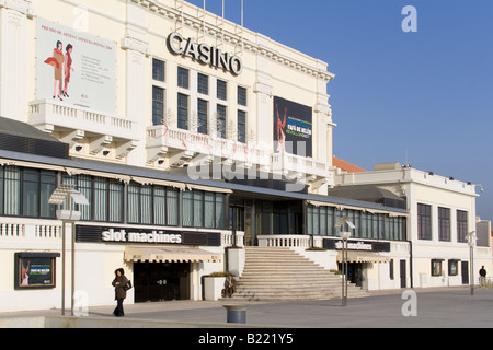 Casino Póvoa, dans Povoa de Varzim, Portugal. L'un des trois casinos du Estoril-Sol III, le plus important en Europe. Banque D'Images