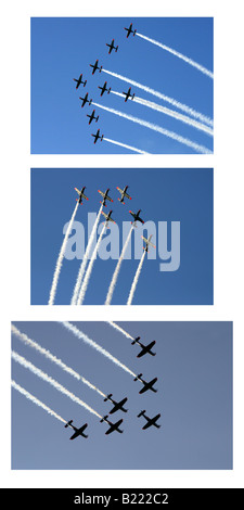 Air show mix photos Banque D'Images