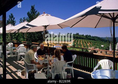 Bouchon de lave Winery près de Placerville El Dorado County en Californie Banque D'Images