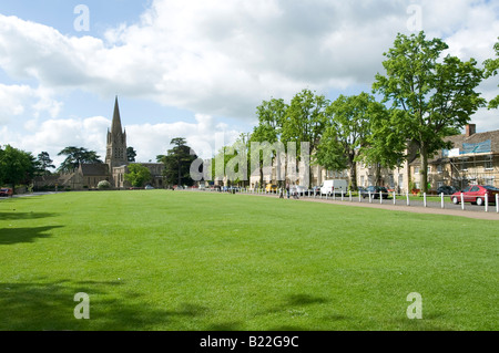 Le livre vert dans le centre de Witney une ville à Oxon Banque D'Images