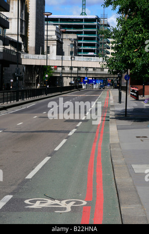 Red route city Corporation of London England uk go Banque D'Images