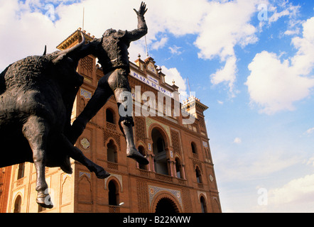 Europe Espagne Madrid Plaza de Toros de Las Ventas Banque D'Images